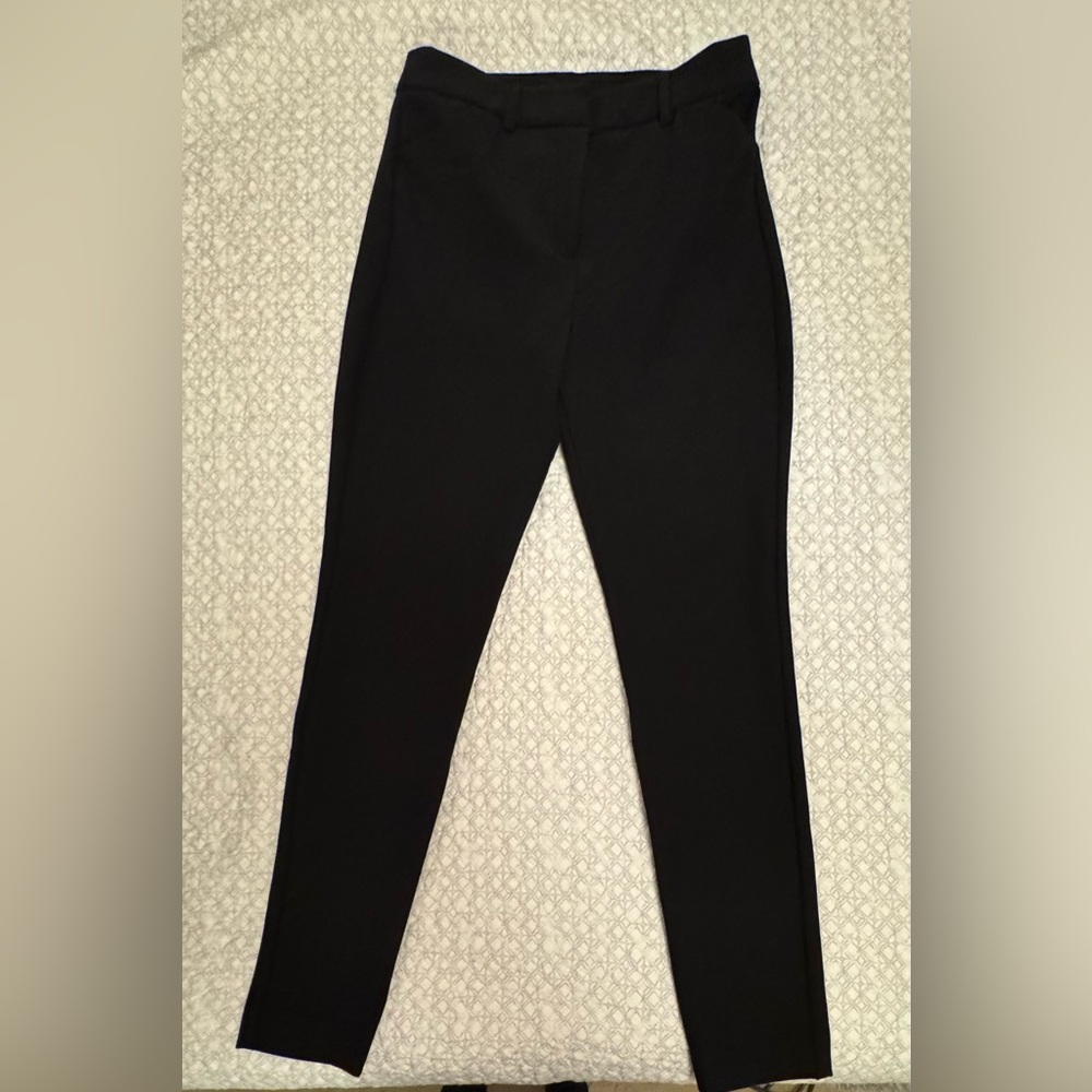 Express Editor Skinny Dress Pants Black